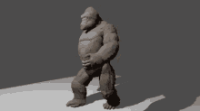 Gif animé King Kong marche